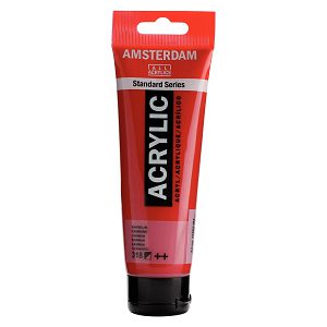 Hobby boja akrilna Standard boje 120ml Amsterdam Karmin 318