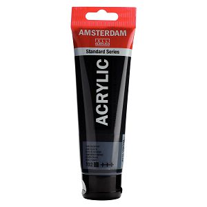 Hobby boja akrilna Standard boje 120ml Amsterdam Lamp Black 702