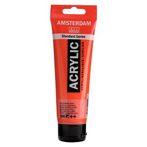 Hobby boja akrilna Standard boje 120ml Amsterdam Naphthol Red Light 398