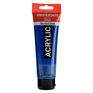 Hobby boja akrilna Standard boje 120ml Amsterdam Phthalo Blue 570