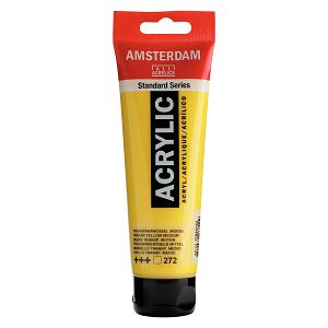 Hobby boja akrilna Standard boje 120ml Amsterdam Prozirno srednje žuta 272