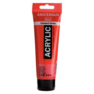 Hobby boja akrilna Standard boje 120ml Amsterdam Pyrrole Red 315