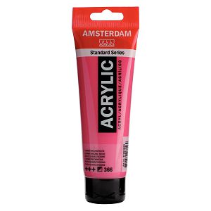 Hobby boja akrilna Standard boje 120ml Amsterdam Quinacridone Rose 366