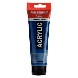 Hobby boja akrilna Standard boje 120ml Amsterdam Zeleno plava 557