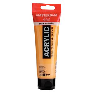 Hobby boja akrilna Standard boje 120ml Amsterdam Zlatno žuta 253