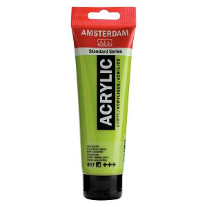 Hobby boja akrilna Standard boje 120ml Amsterdam Žuto zelena 617