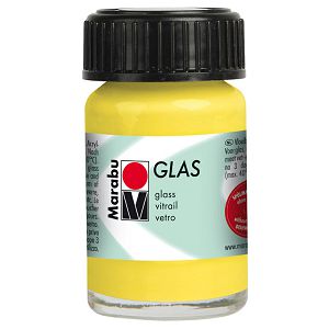 Hobby boja za staklo 15ml Glas Marabu limun 020