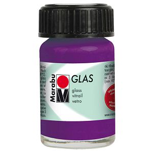 Hobby boja za staklo 15ml Glas Marabu ametist 081