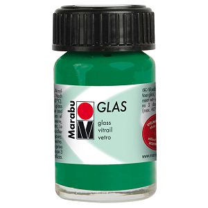 Hobby boja za staklo 15ml Glas Marabu tamno zelena 068