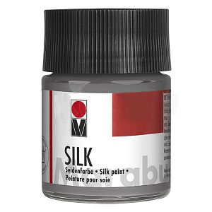 Hobby boja za svilu 50ml Marabu svijetlo siva (278)