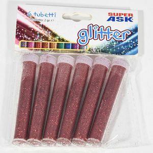 HOBBY GLITTER PRAH u tubi, crveni 6/1 448317