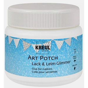 HOBBY LAK LJEPILO Art potch za salvetnu tehniku,glitter 150ml C.Kreul