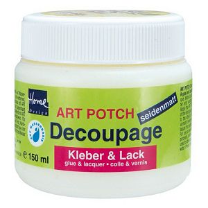 HOBBY LJEPILO I LAK ZA DECOUPAGE, mat, Art Potch 150ml HobbyLine