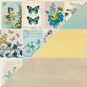 Hobby papir scrapbooking 30,5x30,5cm "Felicity"