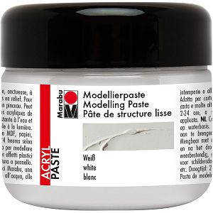 HOBBY PASTA Akrilna za modeliranje 225ml, bijela Marabu 654908