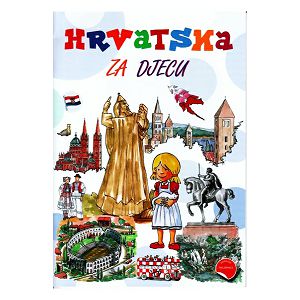 HRVATSKA ZA DJECU turistički vodič s naljepnicama