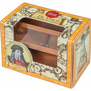 IGRA DA VINCI Ball Bearings Puzzle drvena, s kuglicama Professor Puzzle 533489