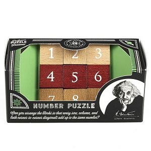 IGRA EINSTEIN wood and metal Professor Puzzle 206163 3motiva