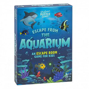 Igra ESCAPE FROM THE AQUARIUM Professor Puzzle 219828