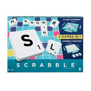 Igra FAMILY SCRABBLE 2u1 društvena igra Mattel 239573