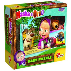 Igra Maša i medo prve puzzle ili logika 2+god. Lisciani 078004