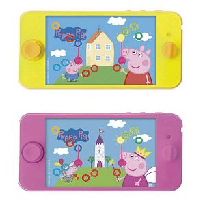 Igra vodena Peppa Pig, košarka, ručna igra Dolci 904919 žuta/ljubičasta