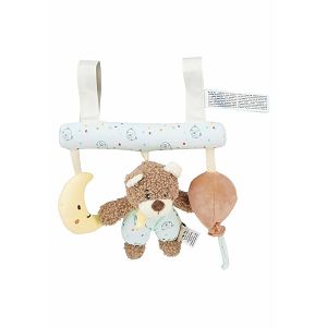 IGRAČKA DJEČJA za dječji krevetić Bear Bo, smeđe plavi, Sterntaler 320609