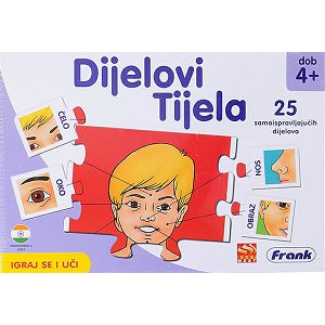 Igraj se i nauči Dijelovi tijela, +4 Frank 861735