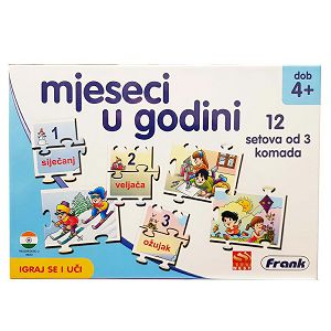 Igraj se i nauči Mjeseci u godini,+4 Frank 86157