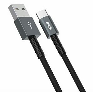 Kabel USB 2.0 Am/Cm, 1m, MS, crni