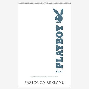 KALENDAR GG PLAYBOY, 13lista, 34x48+6cm, 2021g