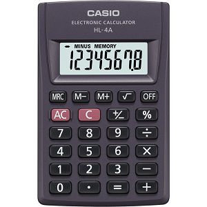 Kalkulator Casio HL-4A,stolni komercijalni,8 mjesta 612527