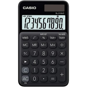 Kalkulator Casio SL-310UC-BK,stolni komercijalni,10 mjesta,crni 612893