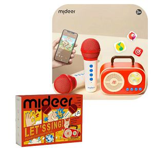 KARAOKE SET dječji,2 mikrofona + zvučnik 523611