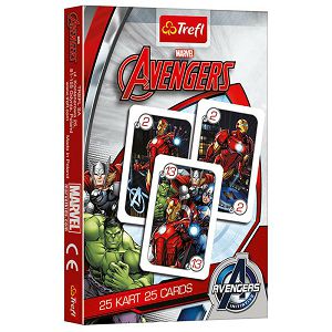 KARTE CRNI PETAR Avengers 25kom Trefl