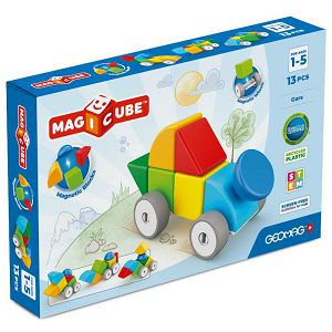 KOCKE MAGNETNE Geomag Autići Magicube 13kom 003090