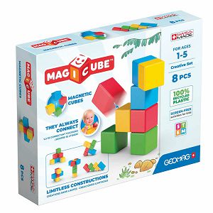 KOCKE MAGNETNE Geomag kreativni set Magicube 8kom 002468