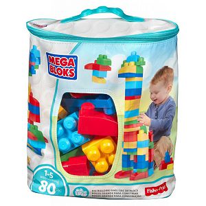 Kocke Mega Bloks Big Building Bag 80/1 plave 083271