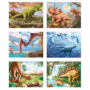 Kocke puzzle dinosaur 12/1 Goki 573887