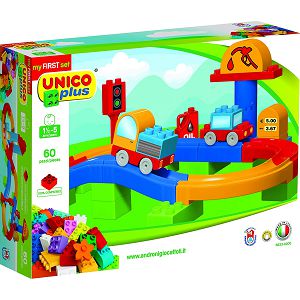 KOCKE UNICO Automobilska pista 60kom Androni 08633