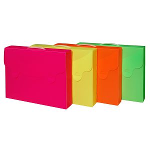 Koferčić Favorit PVC, neon 38x29x5cm 008201 4boje