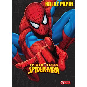 Kolaž papir B5/20Listova Spiderman 30738