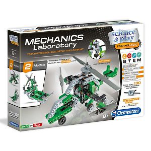 KREATIVNI SET CLEMENTONI za izradu helikoptera Mechanics Laboratory 750320