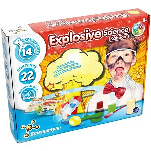 KREATIVNI SET Eksplozivna znanost, 14 eksperimenata Kaboom Science 4 you 613355