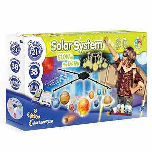 KREATIVNI SET Znanost u svemiru - Sunčev sustav 3D Kaboom Science 4 you 614185