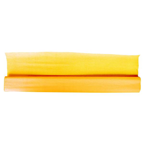 Krep papir 60g 296 žuti 50x250cm