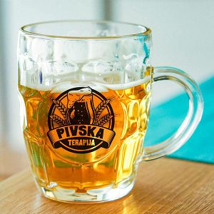 KRIGLA S TISKOM 560ml Pivska terapija 102930