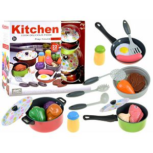 Kuhanje set dječji 22kom Yuan Toys 104902