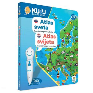 KUKU INTERAKTIVNA KNJIGA-Atlas svijeta 6-12g