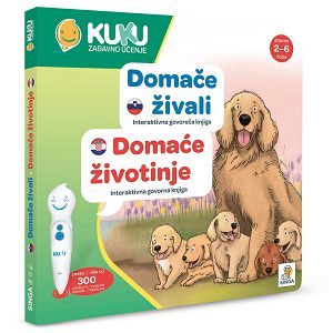 KUKU INTERAKTIVNA KNJIGA - Domaće životinje 2-6g